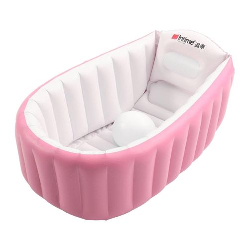 Aufblasbare Badewanne für Babys - Rosa