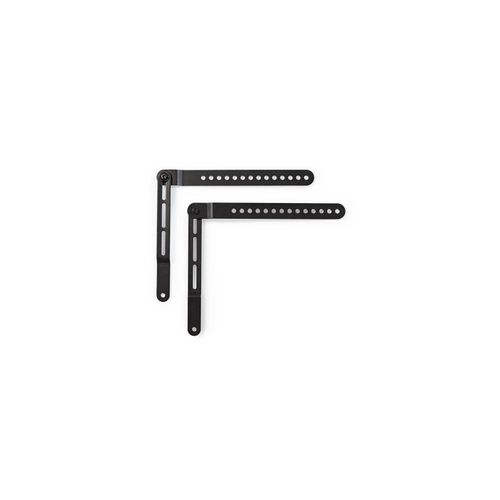 Soundbar-Halterung Kompatibel mit: Universal Angeschlossen an den Fernseher 10kg Drehbar Stahl Schwarz.