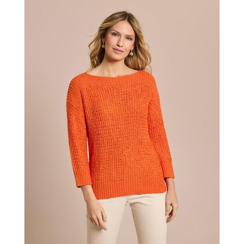 Pullover aus Bändchen-Garn