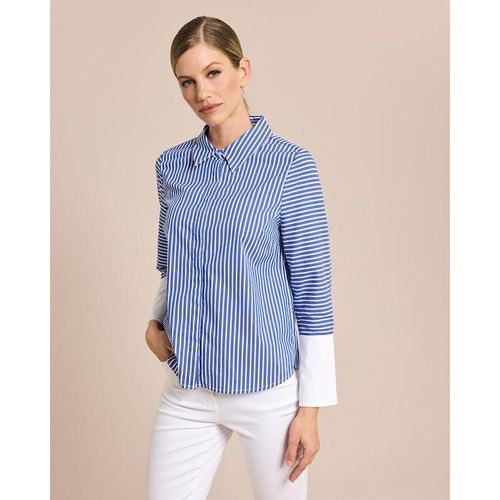 Bluse mit großen Manschetten