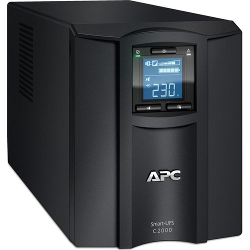 APC Smart-UPS SMC2000I Unterbrechungsfreie Stromversorgung 2000VA 1300W 7 Steckdosen Schwarz