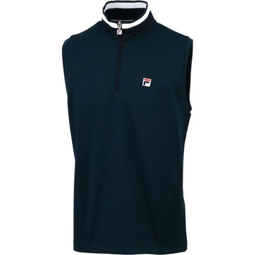 Fila Sport Slipover Toby ärmelloses T-shirt Blau M Mann Blau M