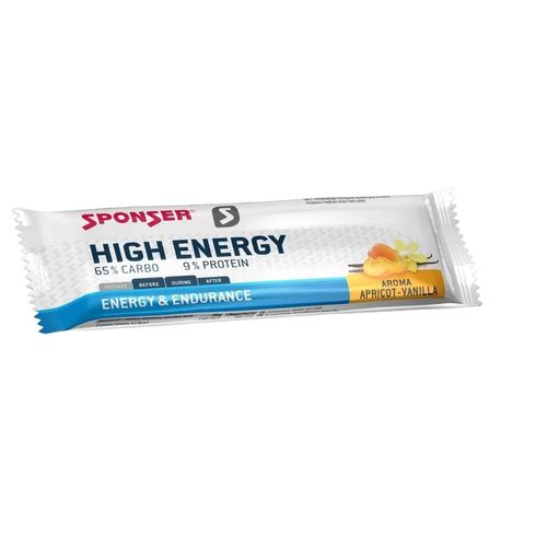 SPONSER HIGH ENERGY BAR Aprikose-Vanille