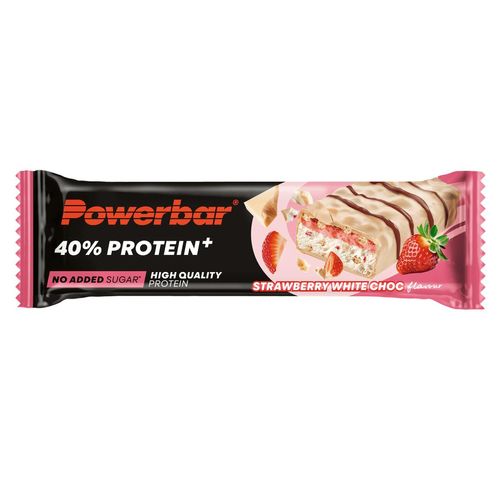 POWERBAR 40% PROTEIN+ CRISP RIEGEL White Choc Strawberry 1 Stück