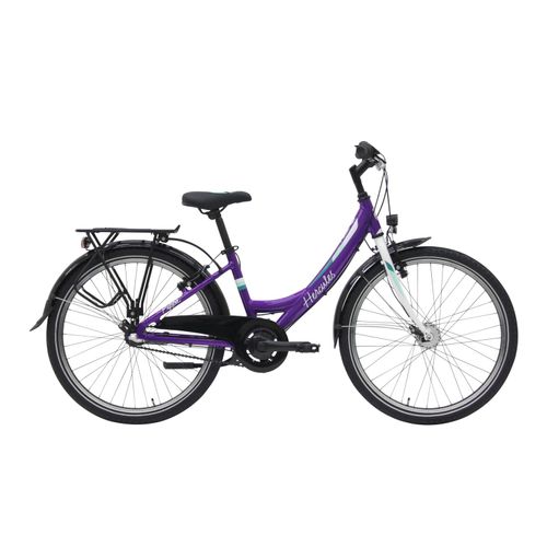 Hercules Pippa R3 Kinderfahrrad 2020/21 24 Zoll lila glänzend RH 34 cm