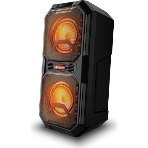 Motorola Sound Bluetooth Lautsprecher ROKR 820 80W Kabellos LED-Leuchten True Wireless Technology inkl. Karaoke-Mikrofon bis zu 20 Stunden Spielzeit Eingänge: AUX/USB/MIC