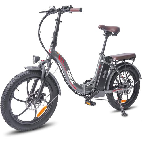 20 Zoll 18AH Elektrofahrrad Pedelec, City E-bike ,Cityräder E-Klapprad 250W Motor,25km/h,E-Bike ,klapprad,LCD-Display,APP