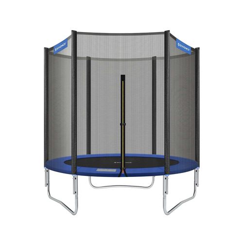 Rootz Outdoor Trampolin 183cm - Gartentrampolin - Kindertrampolin - Verbesserte Sicherheitsmerkmale - Hochbeständige Materialien - 183cm Durchmesser - Verzinkter Stahlrahmen