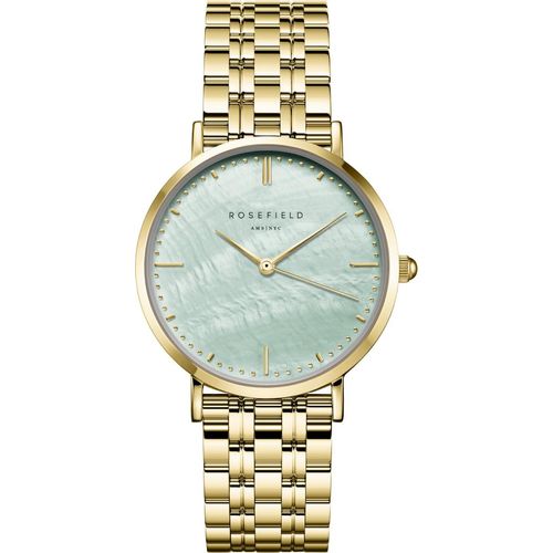 Rosefield UGGSG-U37 - Die Upper East Side - Grün Perle Gold - Uhr