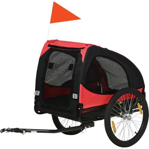 Rootz Dog Trailer - Haustierwagen - Hundetransporter - Einfacher Zugang - 140cm x 71cm x 83cm