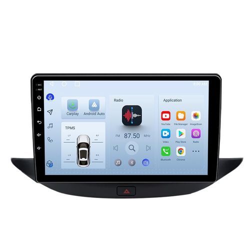 Radio 6+128GB für Opel Astra K ab 2015 Android 2Din Navi Carplay GPS Bluetooth RDS 4G LTE DAB+ Android Auto