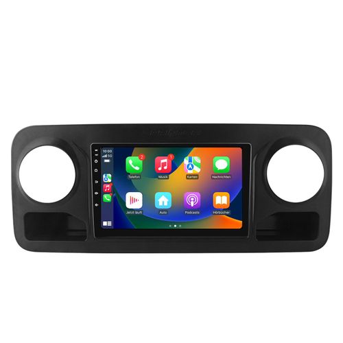 Autoradio 32GB für Mercedes Sprinter 907 ab 2018 2Din Android Radio Carplay Navi WIFI DSP GPS DAB Bluetooth