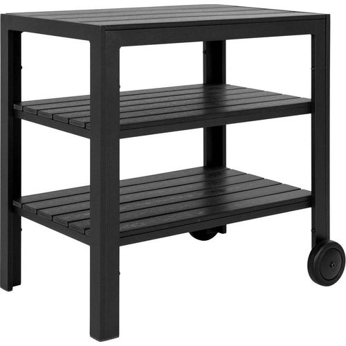 Rootz Taormina Tea Trolly - Teewagen - Servierwagen - Langlebiger Kunststoff - 45cm x 75cm x 75cm