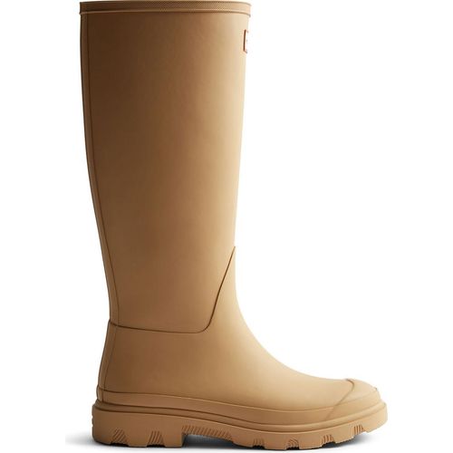 Hunter Women's Downpour Tall Wellington Boots Biscuit Größe 39