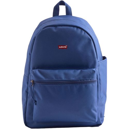 Freizeitrucksack LEVI'S, Gr. B/H/T: 30cm x 41,3cm x 15,3cm, blau, Web, Kunstfaser, casual, Rucksäcke
