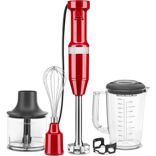 KitchenAid 5KHBV83, Pürierstab, 1 l, 1,525 m, 180 W, Rot