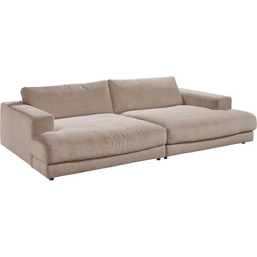 KAWOLA Big Sofa MADELINE Cord taupe