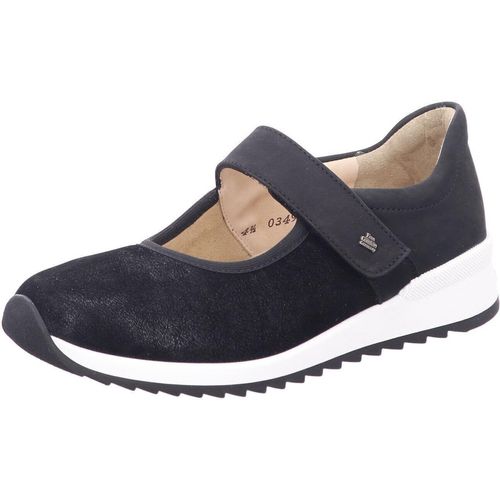Finn Comfort Damen Slipper sportlich schwarz Gr. 4