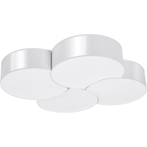 Deckenleuchte CIRCLE 4 weiß 8xE27 60W PVC 11.5x71.5x78cm Sollux Lighting