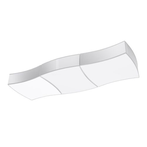 Deckenleuchte SQUARE 3 weiß 6xE27 60W PVC 11.5x39x106cm Sollux Lighting