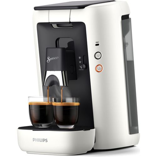 Philips Senseo® Maestro Kaffee Pad Maschine, Kaffeestärkewahl, Memo Funktion, 1.2 L Wasserbehälter, Weiß (CSA260/10)