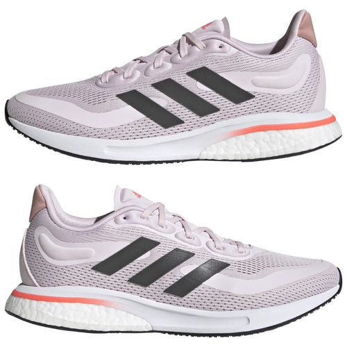 Damen adidas SUPERNOVA W 6 Laufschuhe Hellrosa / Grau / Orange