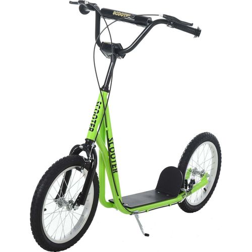 Rootz Scooter Kinder – Grün – Stahl, Aluminium, Gummi – 54,72 cm x 22,83 cm x 37,79 cm
