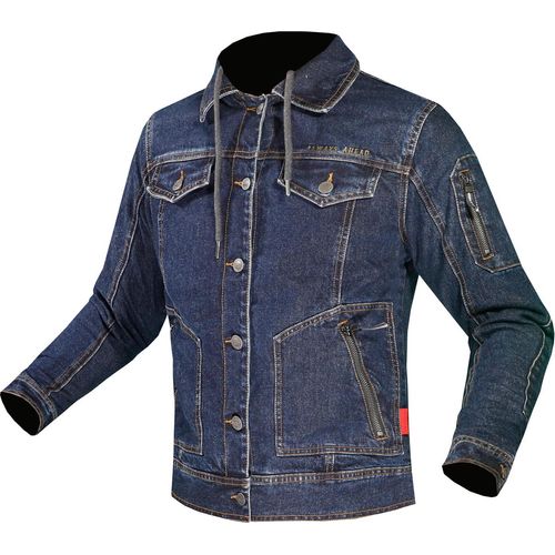 LS2 Oaky Damen Motorrad Textiljacke, dunkelblau, M