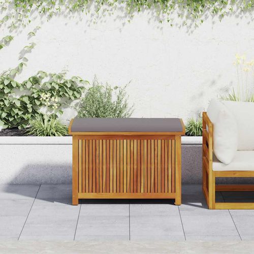 Outdoor-Kissenbox 90x50x60,5 cm Massivholz Akazie, Gartenboxen DesignMöbel