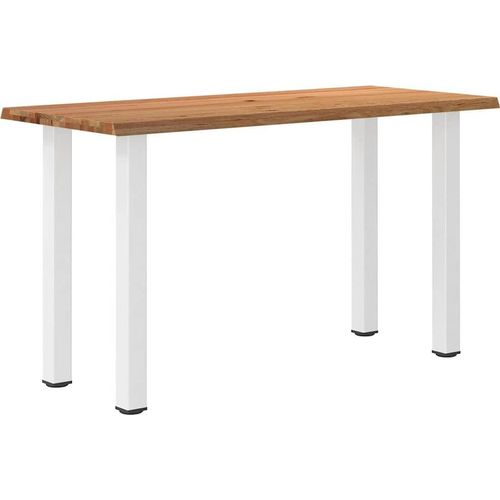 Bartisch mit Baumkanten 180x80x92cm Massivholz Eiche Rechteckig