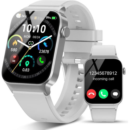 Smartwatch Herren Damen, 1.95