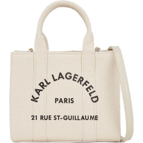 KARL LAGERFELD K RSG SQUARE MINI E W TOTE Beige