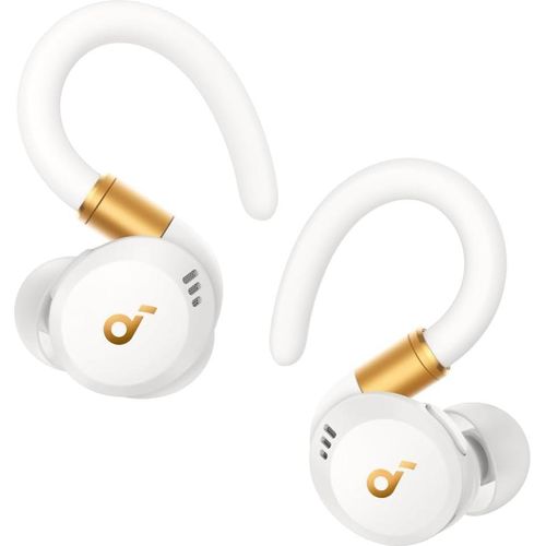 Sport X20, kabellose Workout Kopfhörer, drehbare und ausziehbare Ohrhaken, tiefer Bass, IP68 wasserdicht, staubdicht, 48h Play, Sport Kopfhörer