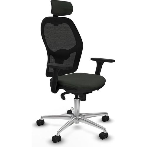 Bürostuhl mit Kopfstütze Jorquera Piqueras y Crespo 3D086N2 Schwarz