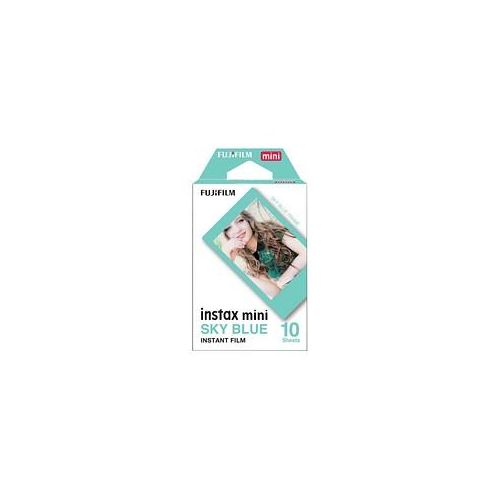 FUJIFILM instax mini Sofortbildkamera-Film Sky Blue, 10 St.