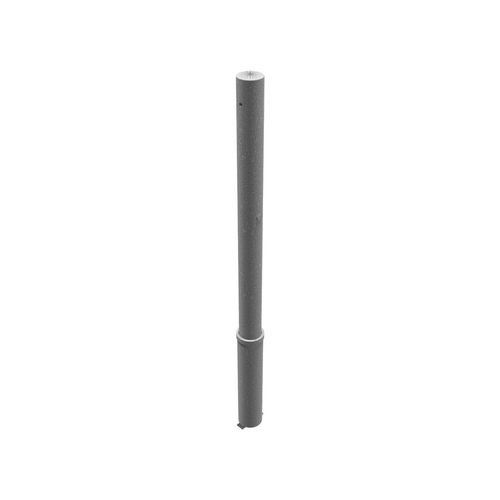 Schake Absperrpfosten herausnehmbar aus Stahlrohr verzinkt Ø76x2,9mm mit Profilzylinder und Stahlkappe 900mm Überflur