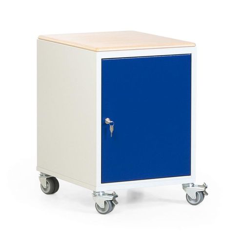 Bakoprotaurus Protaurus Werkstatt-Rollcontainer mit Schrank und Multiplexmatte