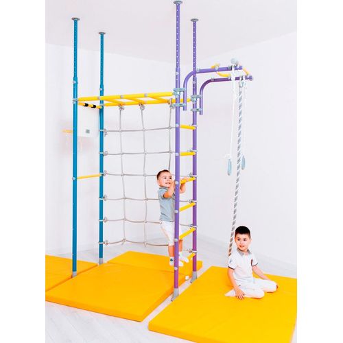 Sprossenwand kinderzimmer Kletterwand Turnwand Klettergerüst Turngeräte Kinder indoor mit Deckenmontage