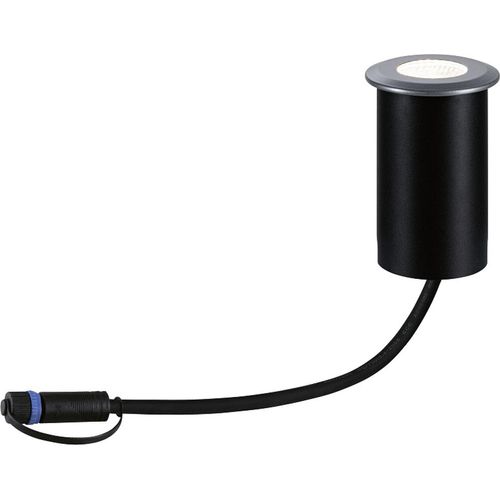 Plug & Shine LED Boden Einbauleuchte Grau IP67