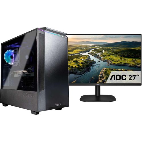 Captiva Business PC Bundle R75-003|R5 5600G|32GB DDR4|Radeon|1 TB|27
