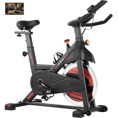 Heimtrainer Stationäres Fahrrad - Magnetischer Widerstand - Fitness-Bike für Zuhause - Ergonomisches Design - Ideal für Cardio-Training