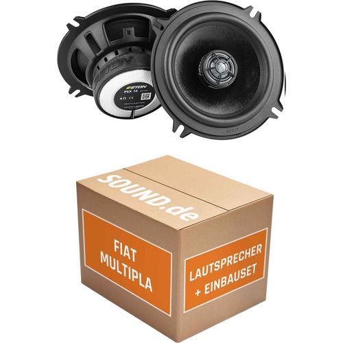 Lautsprecher Boxen Einbaupaket Front Eton PSX13 passend für Multipla 1 | 2x Tief-Mitteltöner mit integriertem Hochtöner 100W MAX