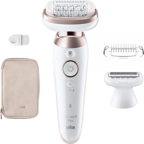 BRAUN Silk-épil 9 Flex 9-030 3D Epilierer, Farbe:Weiß