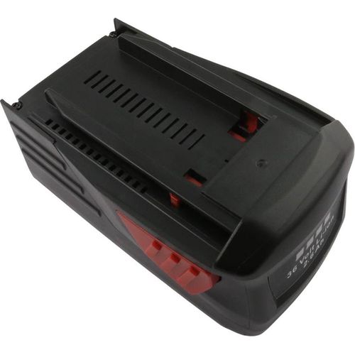 Avizar, Li-Ion 36V 3000mAh 108Wh Akku für Hilti WSR 36-A Säbelsäge, Schwarz / Rot