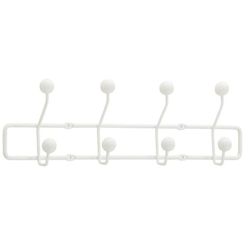 Carryhome Hakenleiste , Weiß , Metall , 52x14.5x5 cm , Bsci , Aufhängemöglichkeit , Garderobe, Garderobenleisten & Garderobenhaken