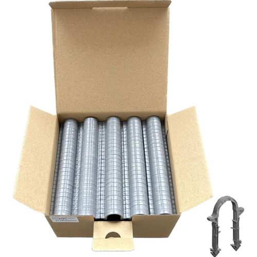 10000 Stück Tackernadeln für Fußbodenheizung, Höhe 50 mm, Fußbodenheizungsrohr 14-20mm