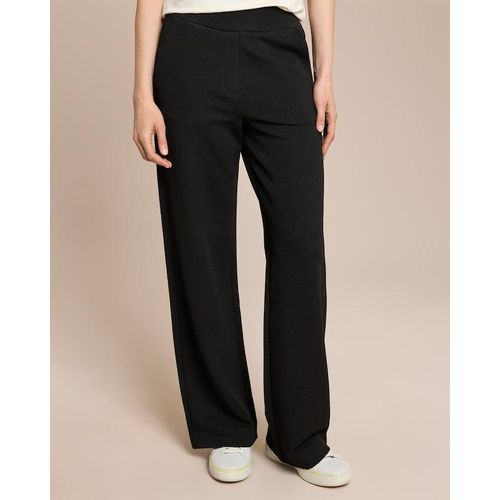 Marlenehose aus Strukturstoff