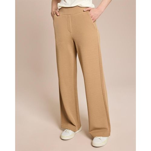 Marlenehose aus Strukturstoff