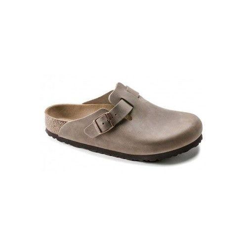 Birkenstock Boston Oiled Leather tabacco brown - Größe 48 960811