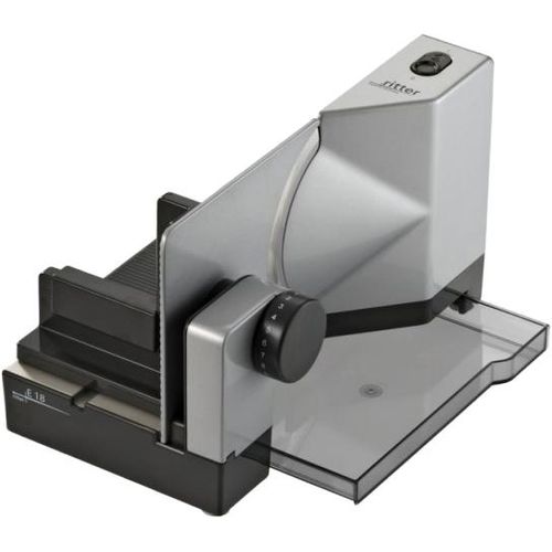 Ritter E 18 DUO PLUS 508.015 Elektrischer Allesschneider, Metallgehäuse, 130 Watt